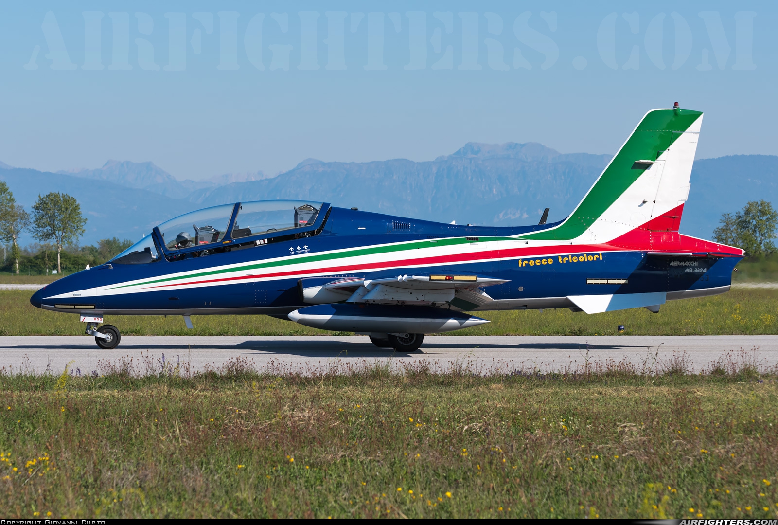 Italy - Air Force Aermacchi MB-339PAN MM55053 at Rivolto (LIPI), Italy