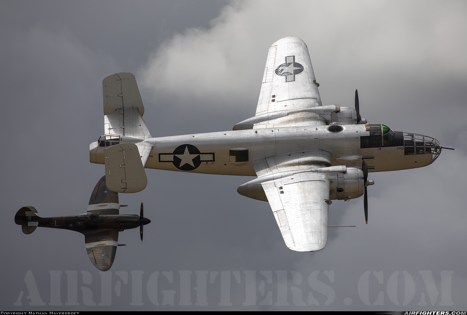 Private - Planes of Fame Air Museum North American B-25J Mitchell N3675G at Chino (CNO), USA