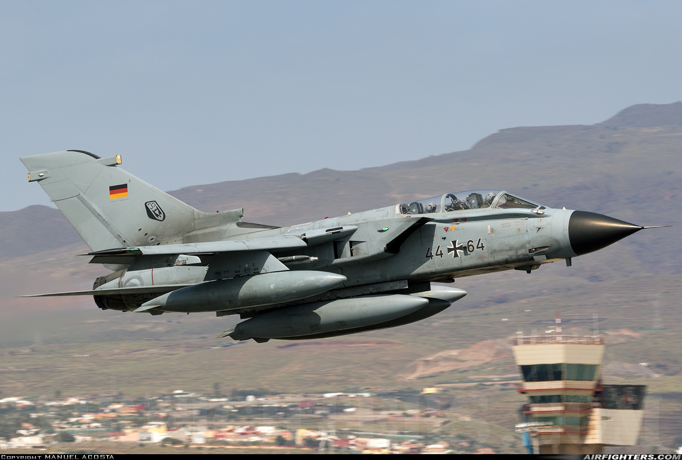Germany - Air Force Panavia Tornado IDS 44+64 at Gran Canaria (- Las Palmas / Gando) (LPA / GCLP), Spain