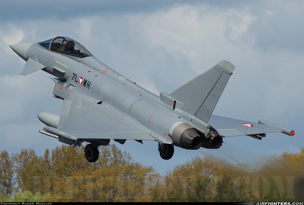Austria - Air Force Eurofighter EF-2000 Typhoon S 7L-WH at Wittmundhafen (Wittmund) (ETNT), Germany