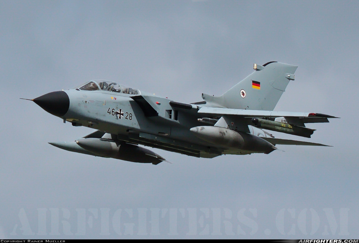 Germany - Air Force Panavia Tornado ECR 46+28 at Wittmundhafen (Wittmund) (ETNT), Germany