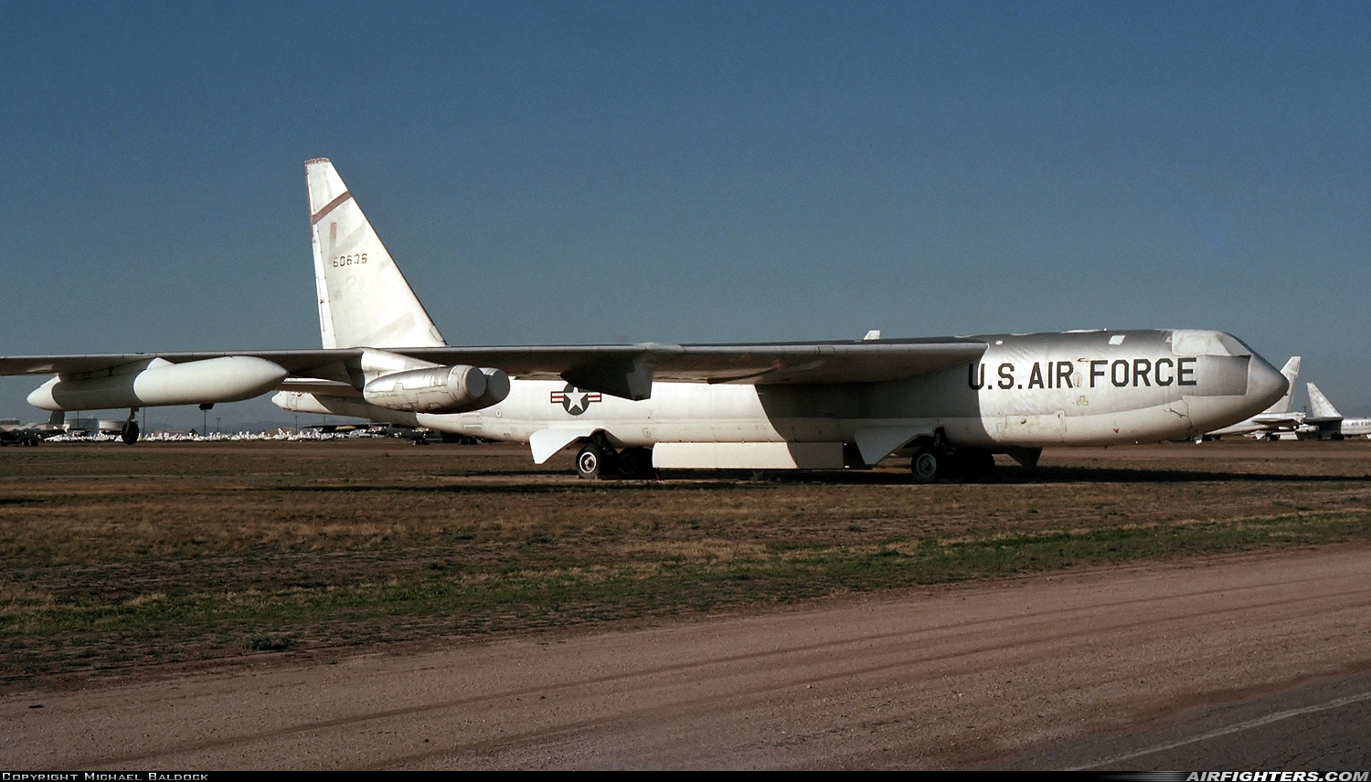 USA - Air Force Boeing B-52E Stratofortress 56-0636 at Tucson - Davis-Monthan AFB (DMA / KDMA), USA