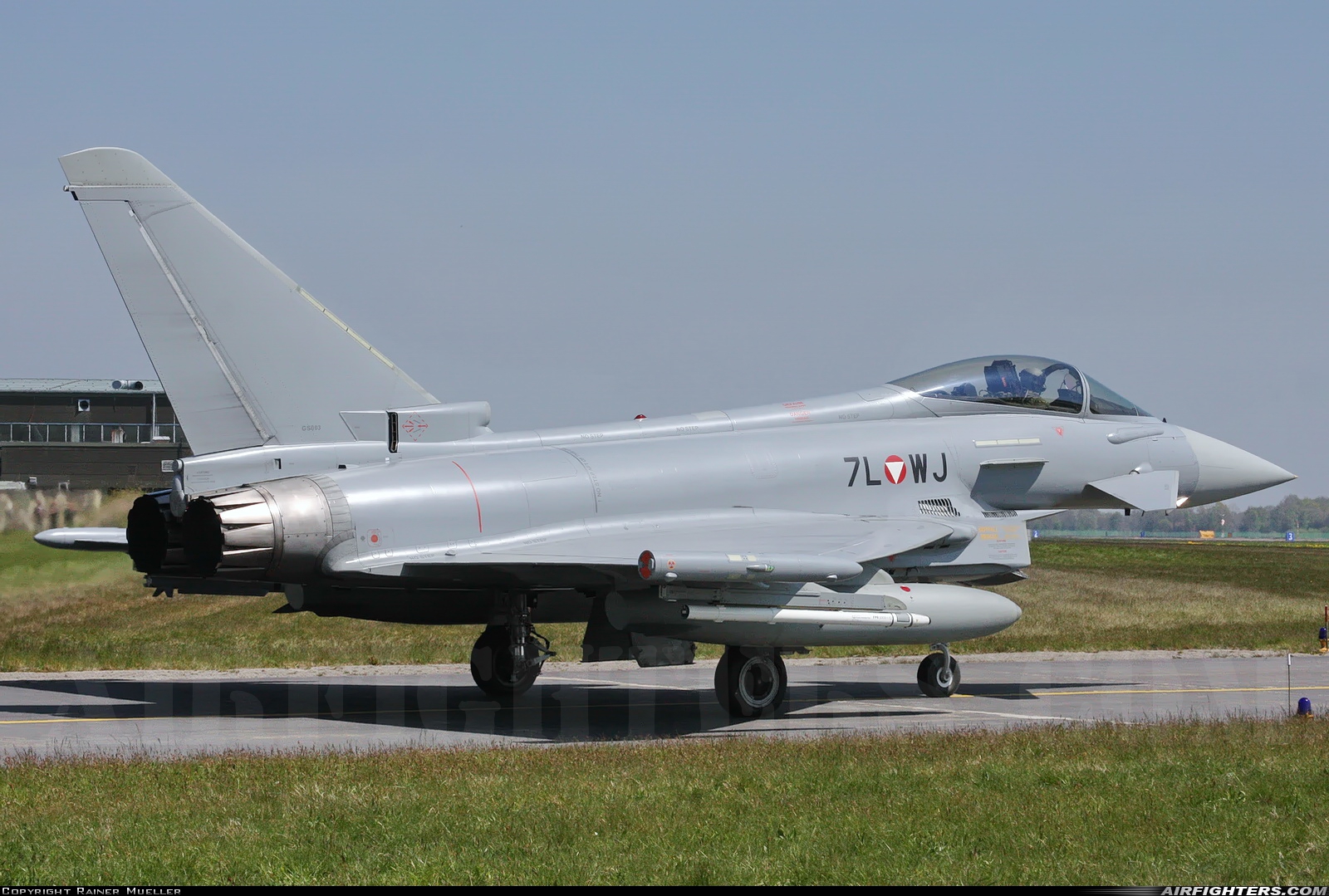 Austria - Air Force Eurofighter EF-2000 Typhoon S 7L-WJ at Wittmundhafen (Wittmund) (ETNT), Germany