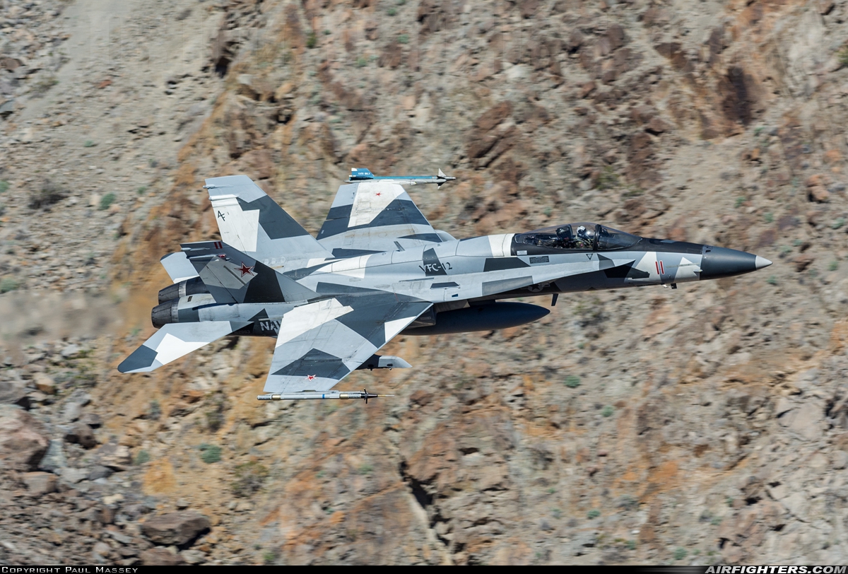 USA - Navy McDonnell Douglas F/A-18A+ Hornet 162863 at Off-Airport - Rainbow Canyon area, USA