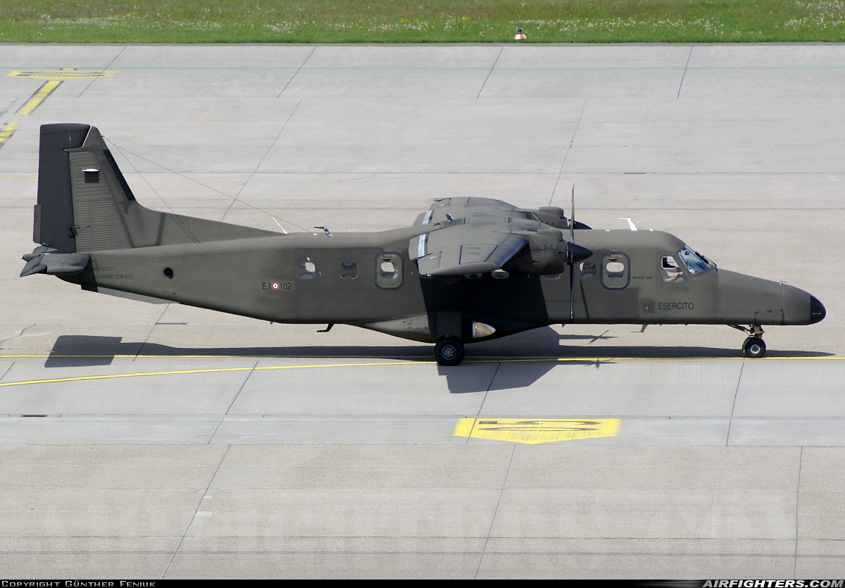 Italy - Army Dornier Do-228-212LM MM62157 at Nuremberg (NUE / EDDN), Germany