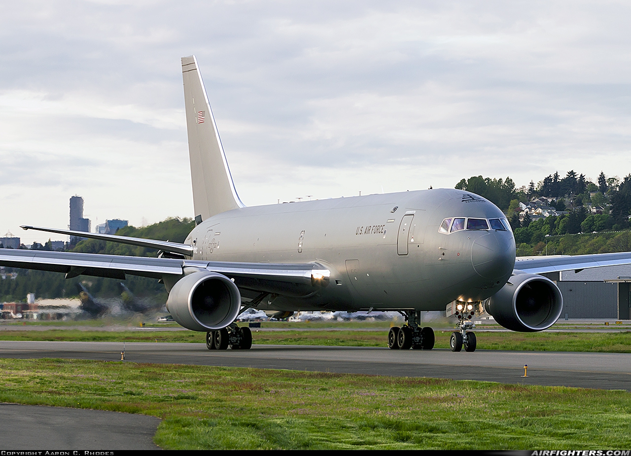 USA - Air Force Boeing KC-46A Pegasus (767-200LRF) N464KC at Seattle - Boeing Field / King County Int. (BFI / KBFI), USA