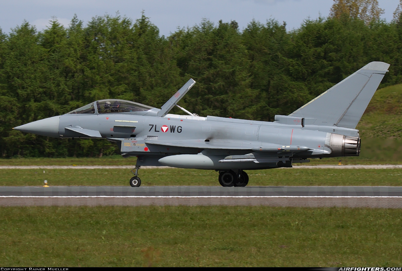 Austria - Air Force Eurofighter EF-2000 Typhoon S 7L-WG at Wittmundhafen (Wittmund) (ETNT), Germany