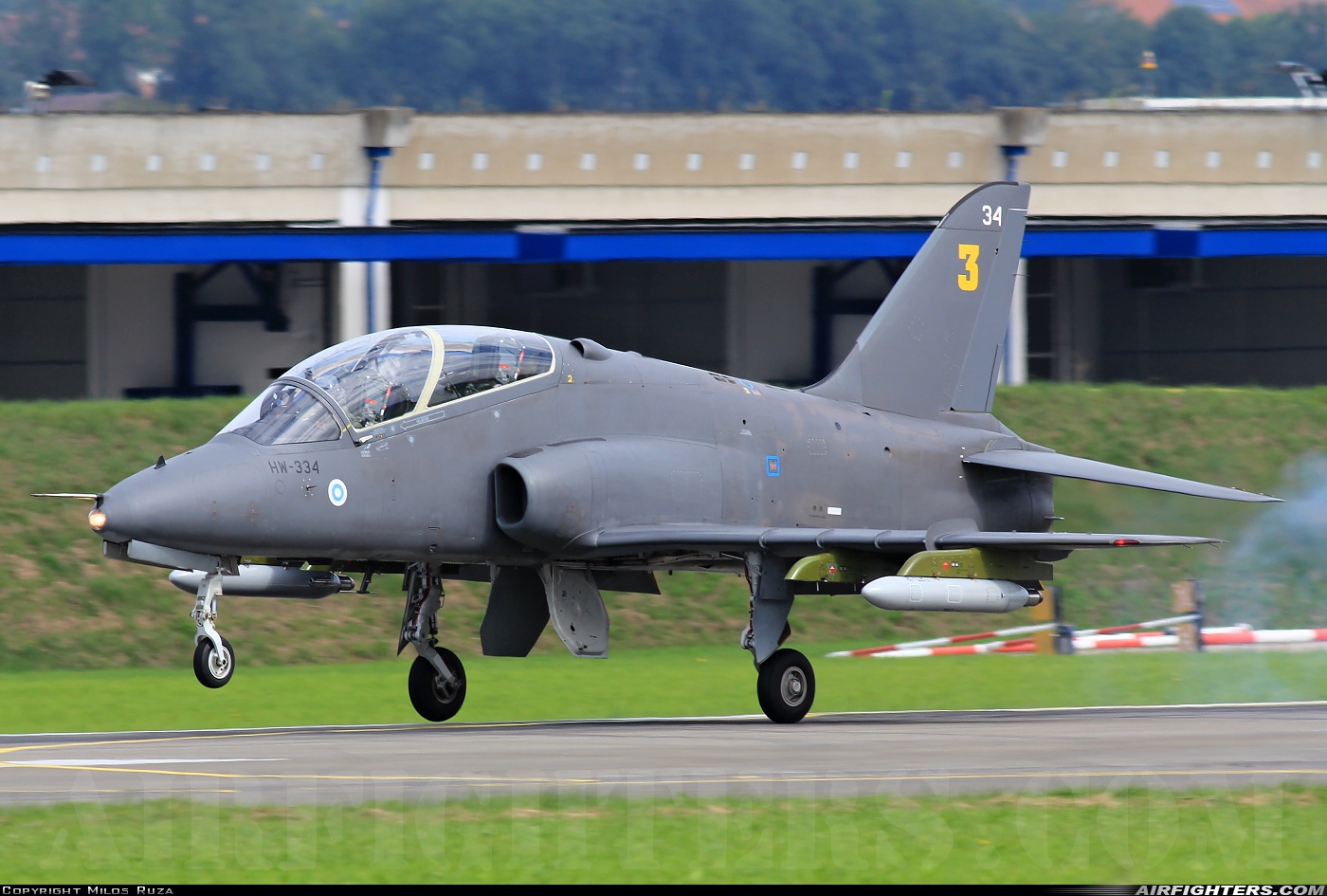 Finland - Air Force British Aerospace Hawk Mk.51 HW-334 at Payerne (LSMP), Switzerland