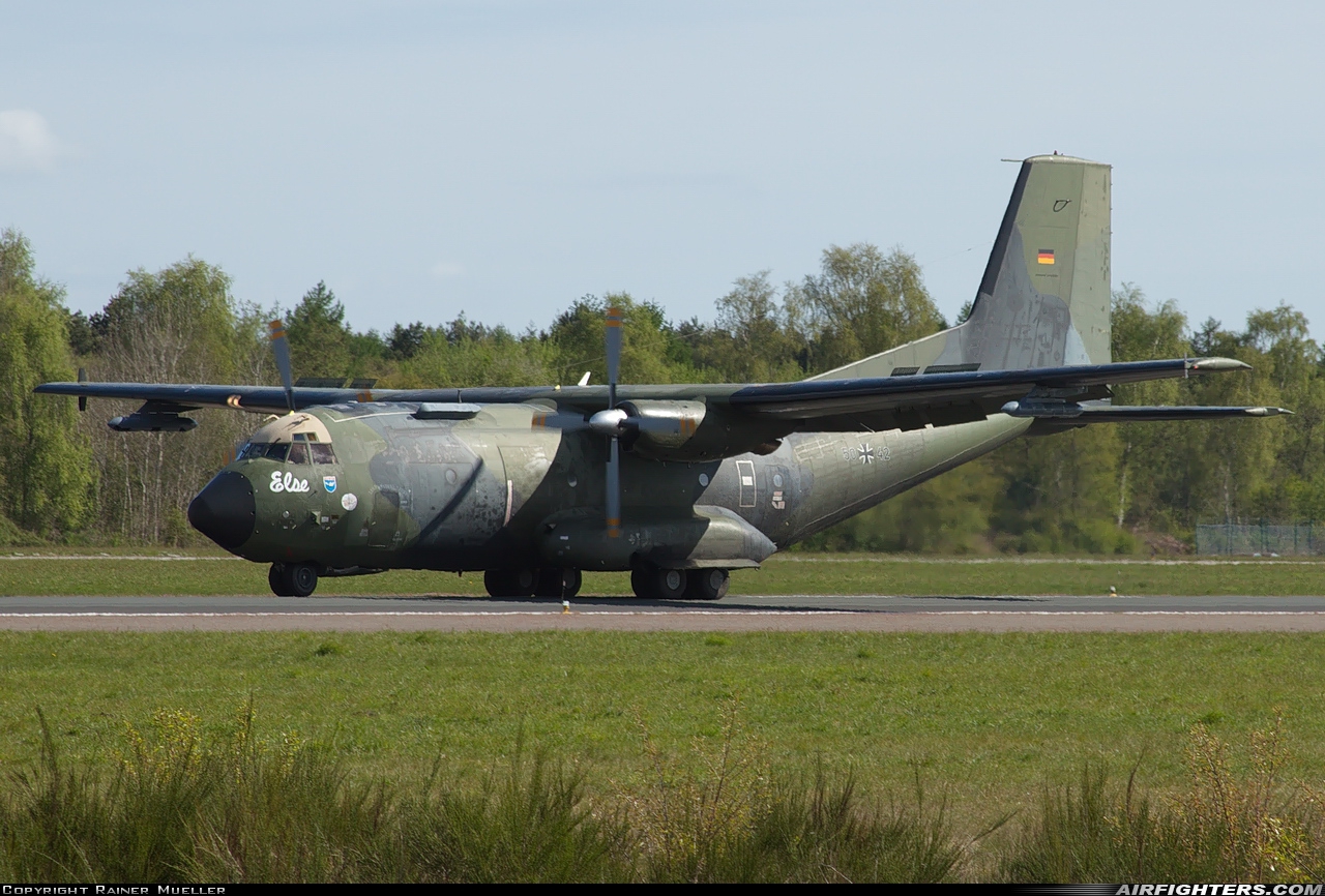 Germany - Air Force Transport Allianz C-160D 50+42 at Wittmundhafen (Wittmund) (ETNT), Germany