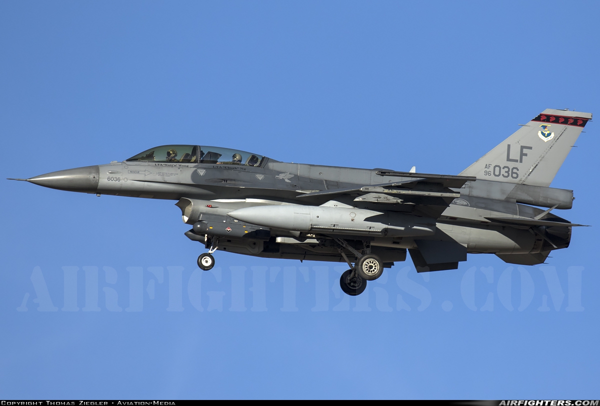 Singapore - Air Force General Dynamics F-16D Fighting Falcon 96-5036 at Tucson - Davis-Monthan AFB (DMA / KDMA), USA