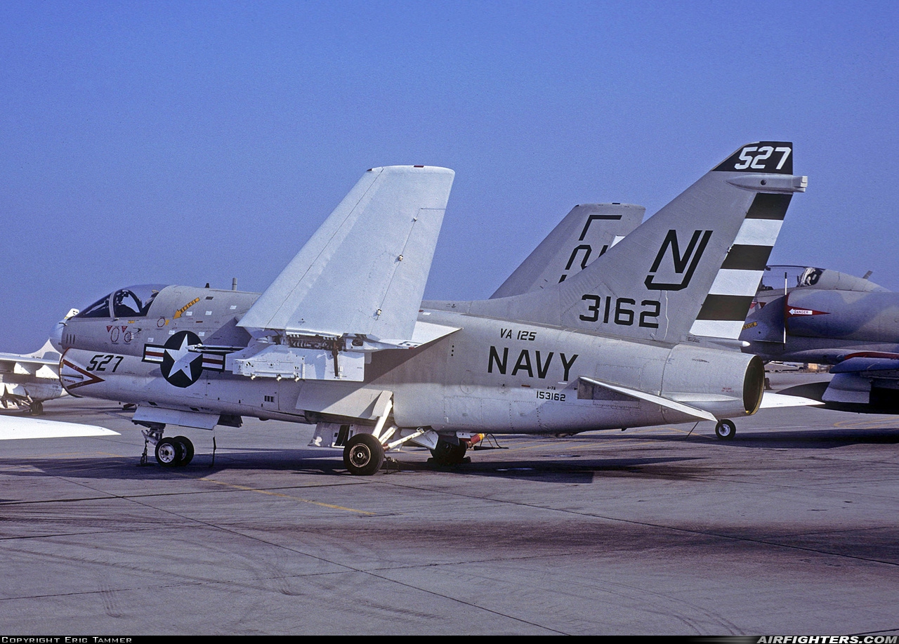 USA - Navy LTV Aerospace A-7A Corsair II 153162 at Lemoore - NAS / Reeves Field (NLC), USA