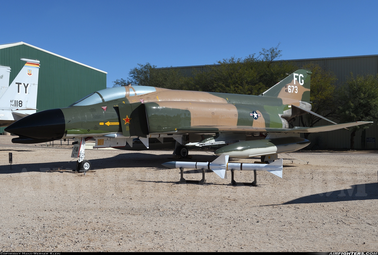 USA - Air Force McDonnell Douglas F-4C Phantom II 64-0673 at Tucson - Pima Air and Space Museum, USA