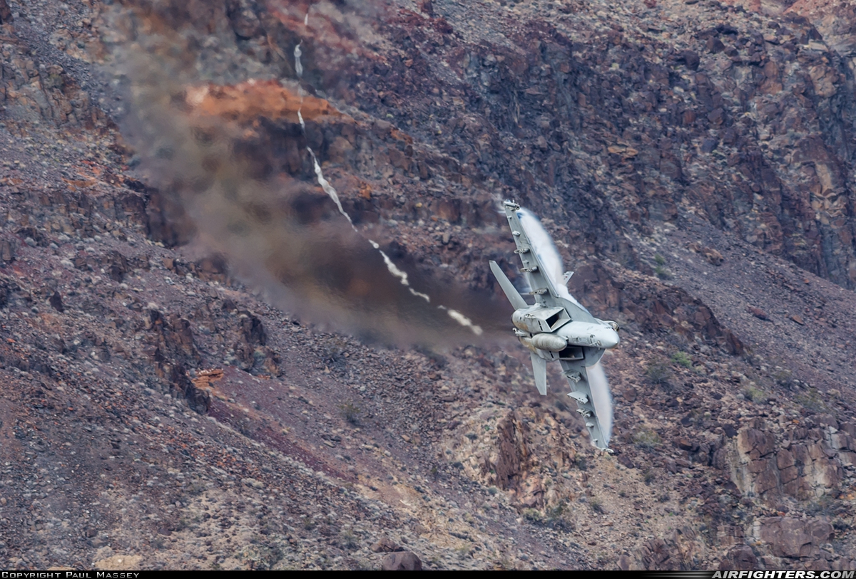 USA - Navy Boeing F/A-18E Super Hornet 166825 at Off-Airport - Rainbow Canyon area, USA