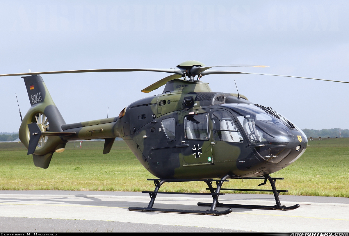 Germany - Army Eurocopter EC-135T1 82+64 at Nordholz (- Cuxhaven) (NDZ / ETMN), Germany