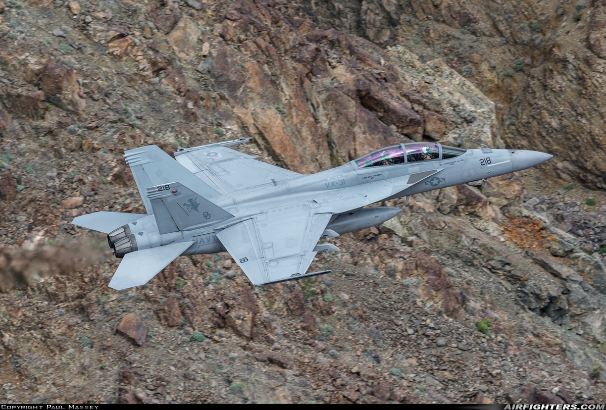 USA - Navy Boeing F/A-18F Super Hornet 166451 at Off-Airport - Rainbow Canyon area, USA