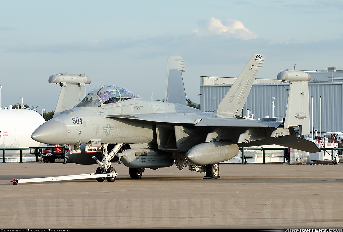 USA - Navy Boeing EA-18G Growler 168380 at Fort Worth - Alliance (AFW / KAFW), USA