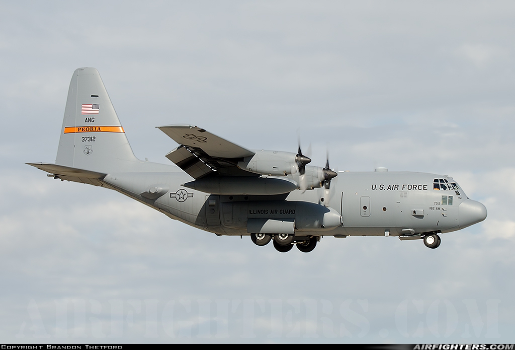 USA - Air Force Lockheed C-130H Hercules (L-382) 93-7312 at Fort Worth - Alliance (AFW / KAFW), USA