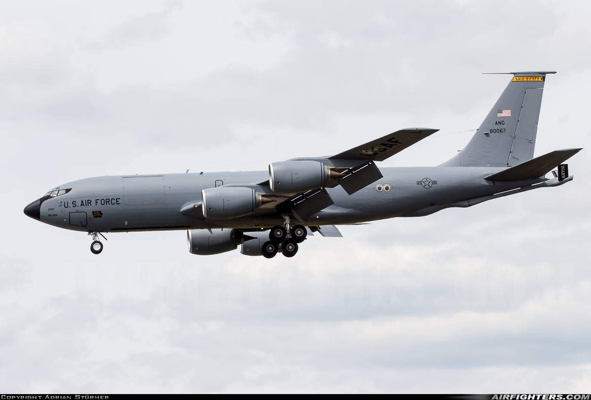 USA - Air Force Boeing KC-135R Stratotanker (717-100) 58-0067 at Spangdahlem (SPM / ETAD), Germany