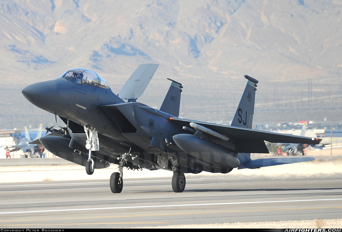 USA - Air Force McDonnell Douglas F-15E Strike Eagle 86-0189 at Las Vegas - Nellis AFB (LSV / KLSV), USA