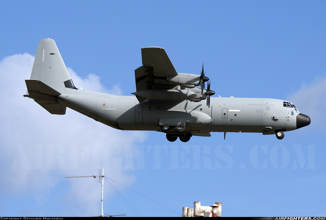 Italy - Air Force Lockheed Martin C-130J-30 Hercules (L-382) MM62195 at Off-Airport - Pisa, Italy