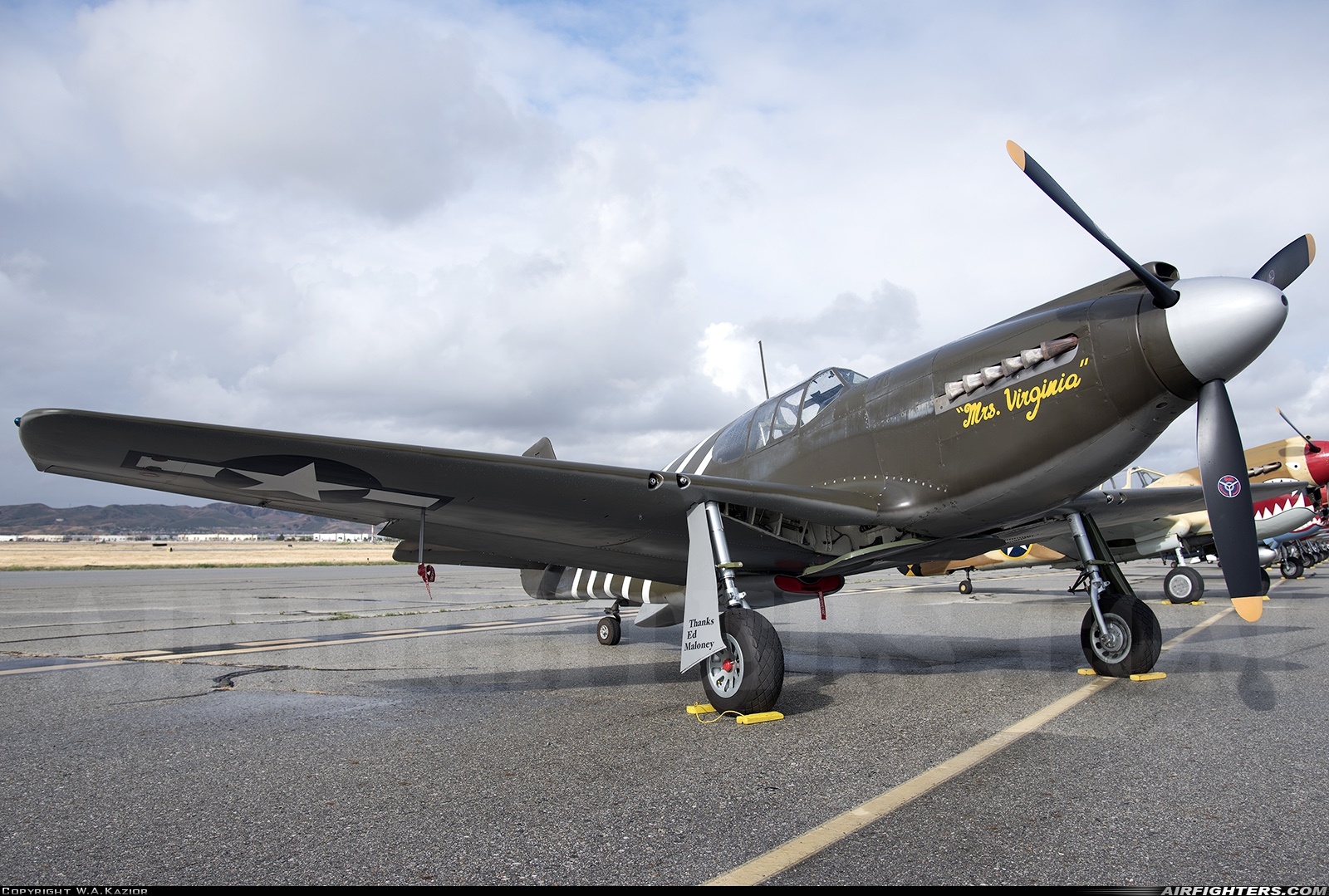 Private - Planes of Fame Air Museum North American P-51A Mustang NX4235Y at Chino (CNO), USA