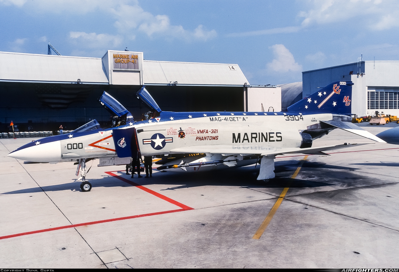 USA - Marines McDonnell Douglas F-4S Phantom II 153904 at Camp Springs - Andrews AFB (Washington NAF) (ADW / NSF / KADW), USA