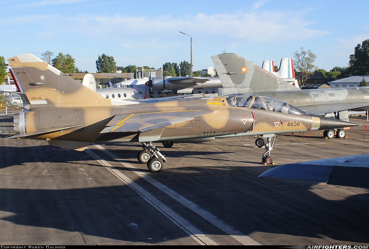 Iraq - Air Force Dassault Mirage F1BQ 4656 at Bordeaux - Merignac (BOD / LFBD), France