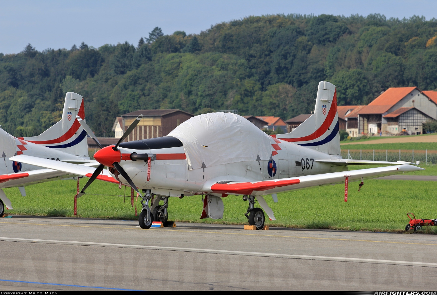 Croatia - Air Force Pilatus PC-9M 067 at Payerne (LSMP), Switzerland