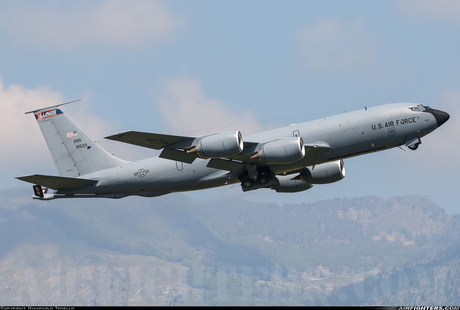USA - Air Force Boeing KC-135R Stratotanker (717-100) 59-1522 at Aviano (- Pagliano e Gori) (AVB / LIPA), Italy