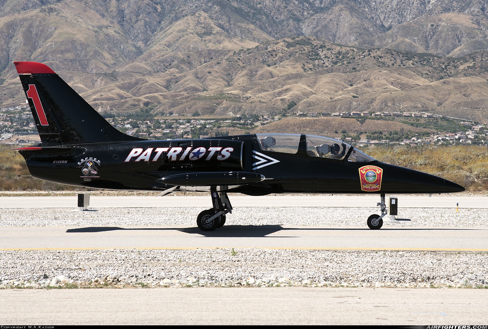 Private - Patriots Jet Team Aero L-39C Albatros N139RH at Redlands Municipal Airport (KREI), USA