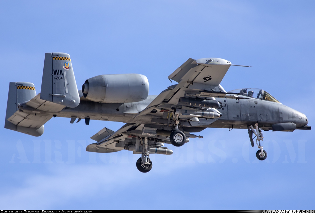 USA - Air Force Fairchild A-10A Thunderbolt II 79-0204 at Las Vegas - Nellis AFB (LSV / KLSV), USA