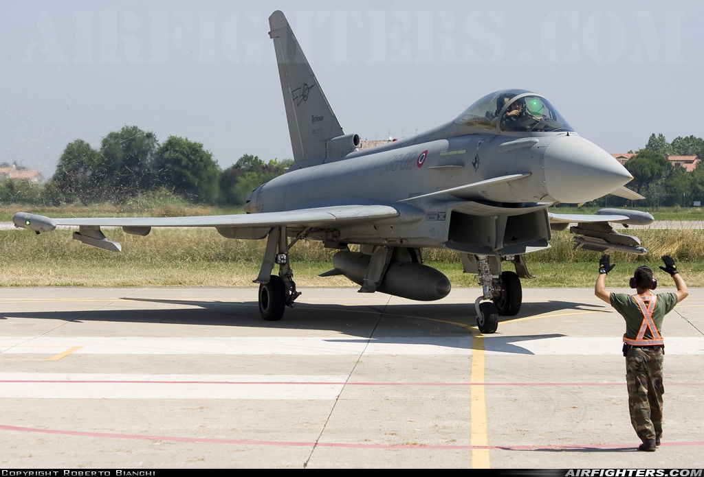 Italy - Air Force Eurofighter F-2000A Typhoon (EF-2000S) MM7273 at Cervia (- Urbano Mancini) (LIPC), Italy