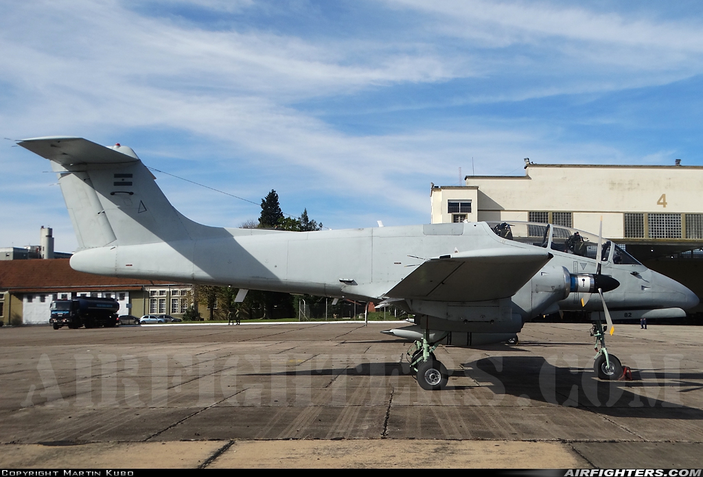 Argentina - Air Force FMA IA-58D Pucara A-582 at El Palomar (PAL / SADP), Argentina