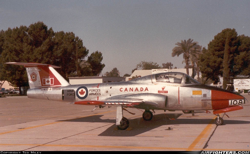 Canada - Air Force Canadair CT-114 Tutor (CL-41A) 114108 at Tucson - Davis-Monthan AFB (DMA / KDMA), USA