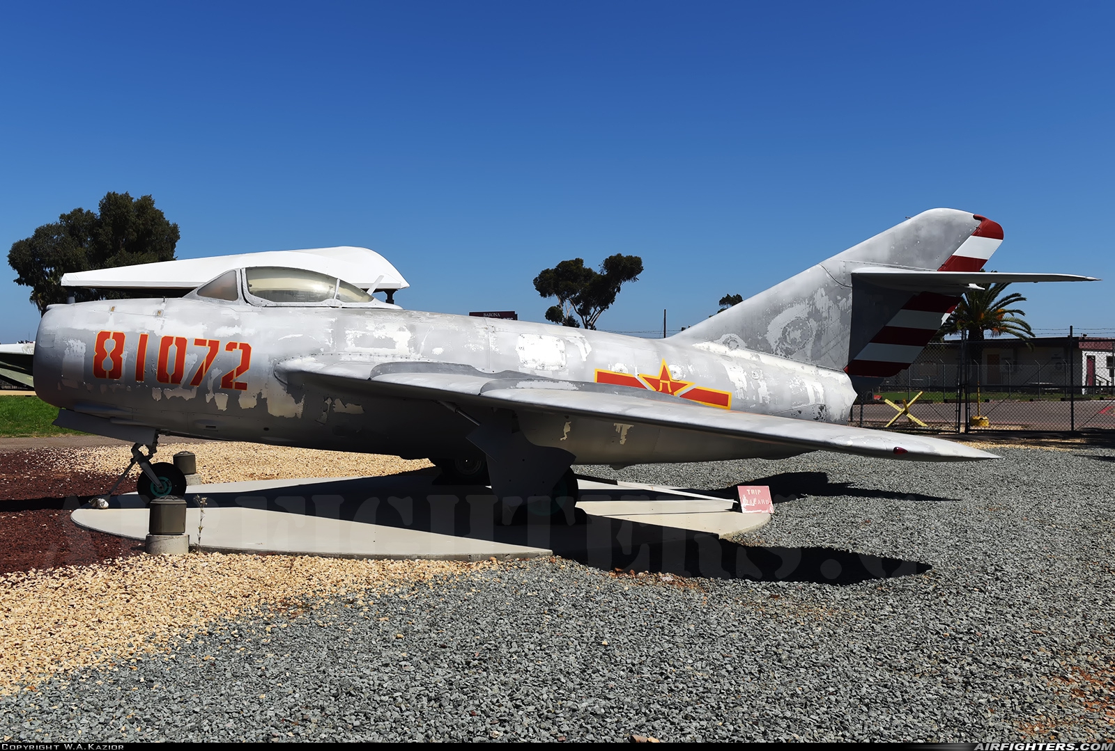China - Air Force Mikoyan-Gurevich MiG-15bis 81072 at San Diego - Miramar MCAS (NAS) / Mitscher Field (NKX / KNKX), USA