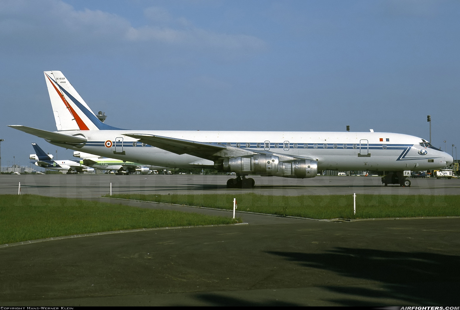 France - Air Force Douglas DC-8-55CF Jet Trader 45820 at Paris - Charles de Gaulle (Roissy) (CDG / LFPG), France