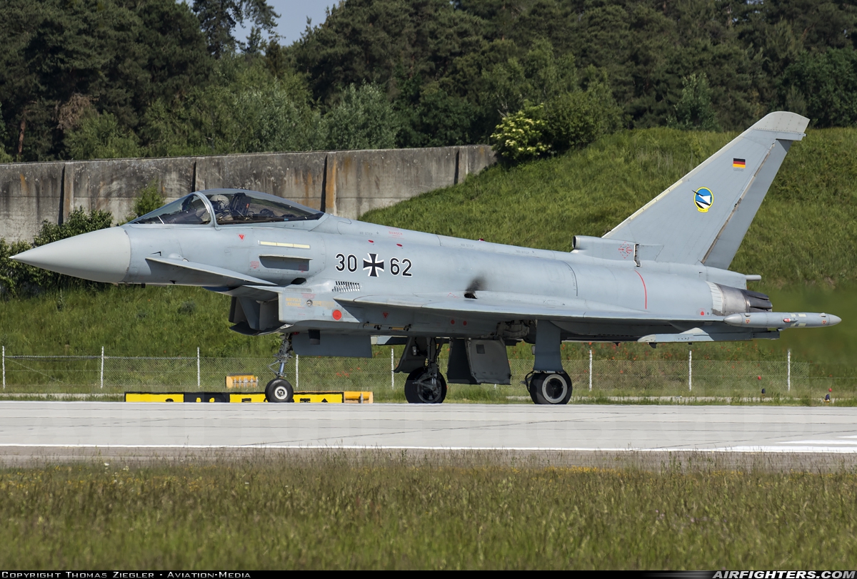 Germany - Air Force Eurofighter EF-2000 Typhoon S 30+62 at Ingolstadt - Manching (ETSI), Germany