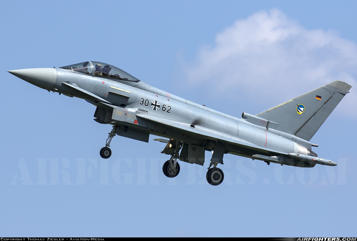 Germany - Air Force Eurofighter EF-2000 Typhoon S 30+62 at Ingolstadt - Manching (ETSI), Germany