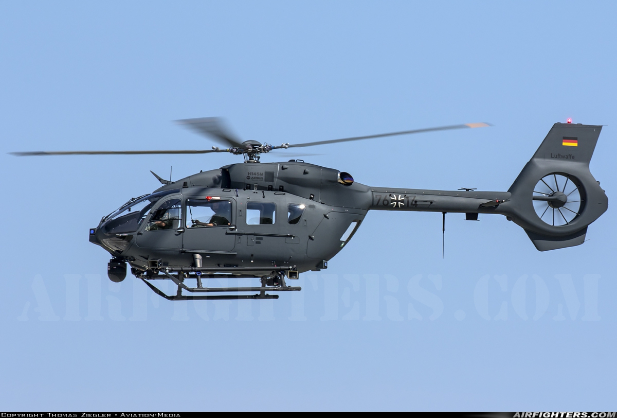 Germany - Air Force Eurocopter EC-645T2 76+14 at Ingolstadt - Manching (ETSI), Germany