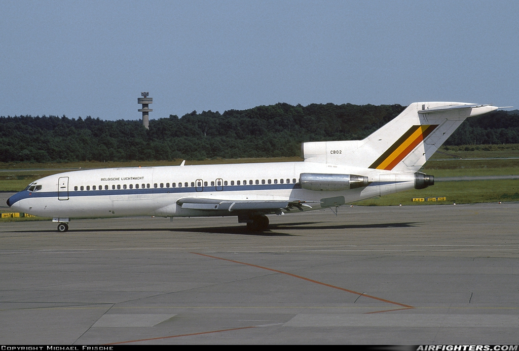 Belgium - Air Force Boeing 727-29C CB-02 at Cologne / Bonn (- Konrad Adenauer / Wahn) (CGN / EDDK), Germany