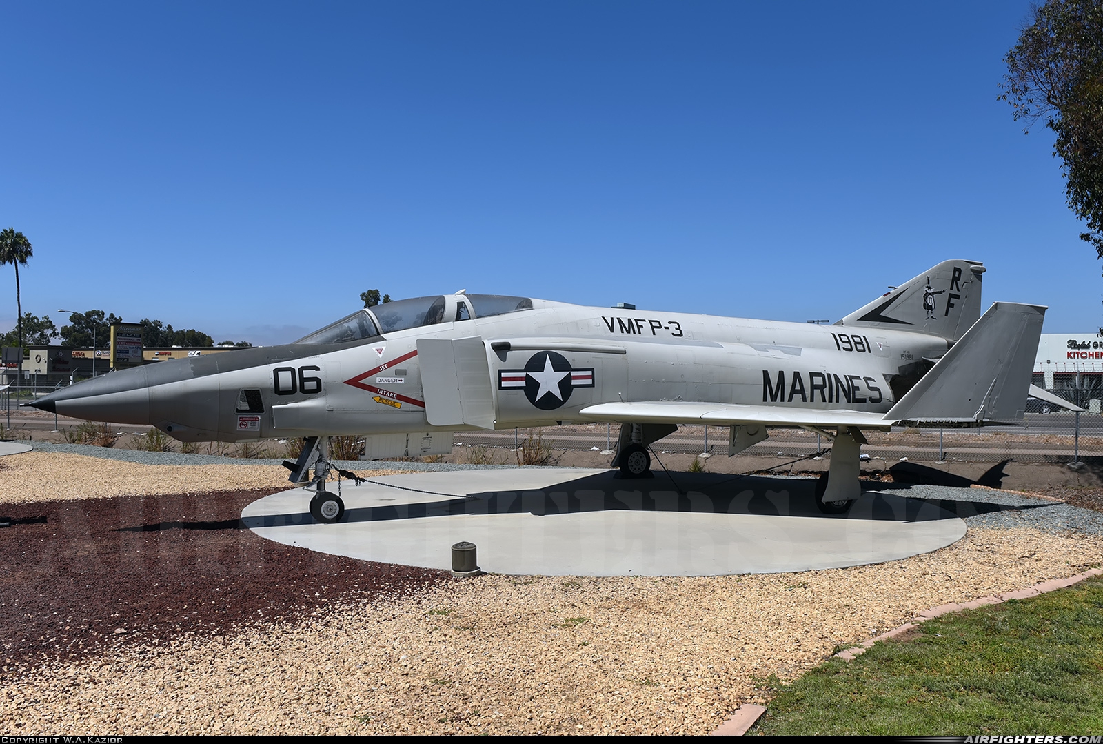 USA - Marines McDonnell Douglas RF-4B Phantom II 151981 at San Diego - Miramar MCAS (NAS) / Mitscher Field (NKX / KNKX), USA