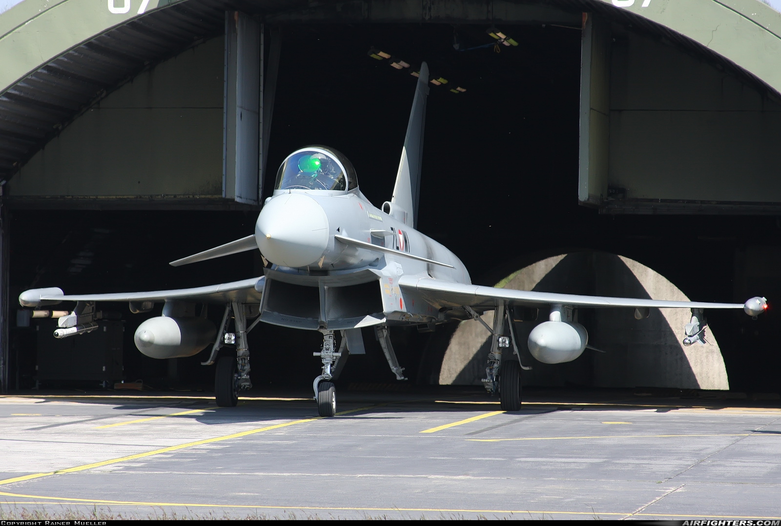Austria - Air Force Eurofighter EF-2000 Typhoon S 7L-WI at Wittmundhafen (Wittmund) (ETNT), Germany