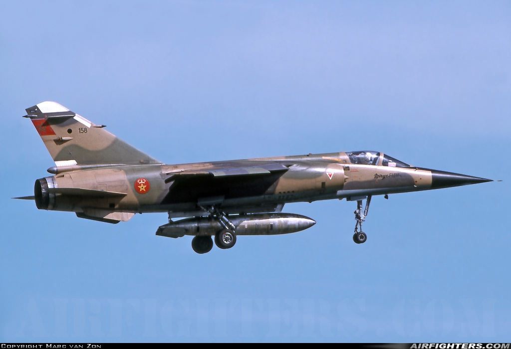 Morocco - Air Force Dassault Mirage F1EH 158 at Reims - Champagne (RHE / LFSR), France