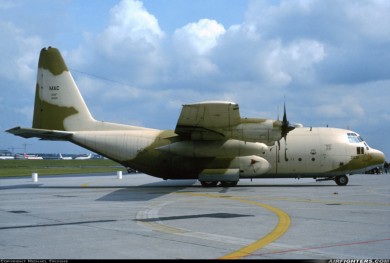 USA - Air Force Lockheed C-130H Hercules (L-382) 68-10935 at Frankfurt - Main (Rhein-Main AB) (FRA / FRF / EDDF), Germany