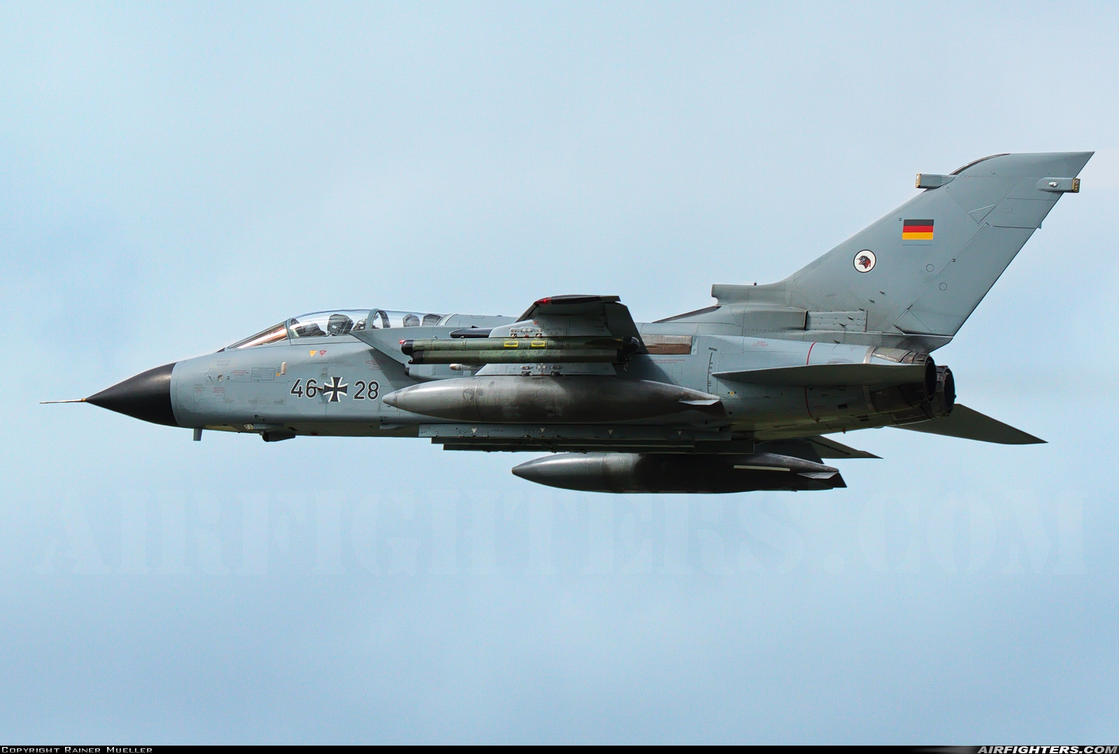 Germany - Air Force Panavia Tornado ECR 46+28 at Wittmundhafen (Wittmund) (ETNT), Germany