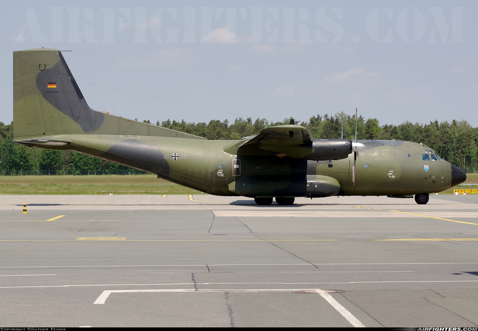 Germany - Air Force Transport Allianz C-160D 50+83 at Nuremberg (NUE / EDDN), Germany
