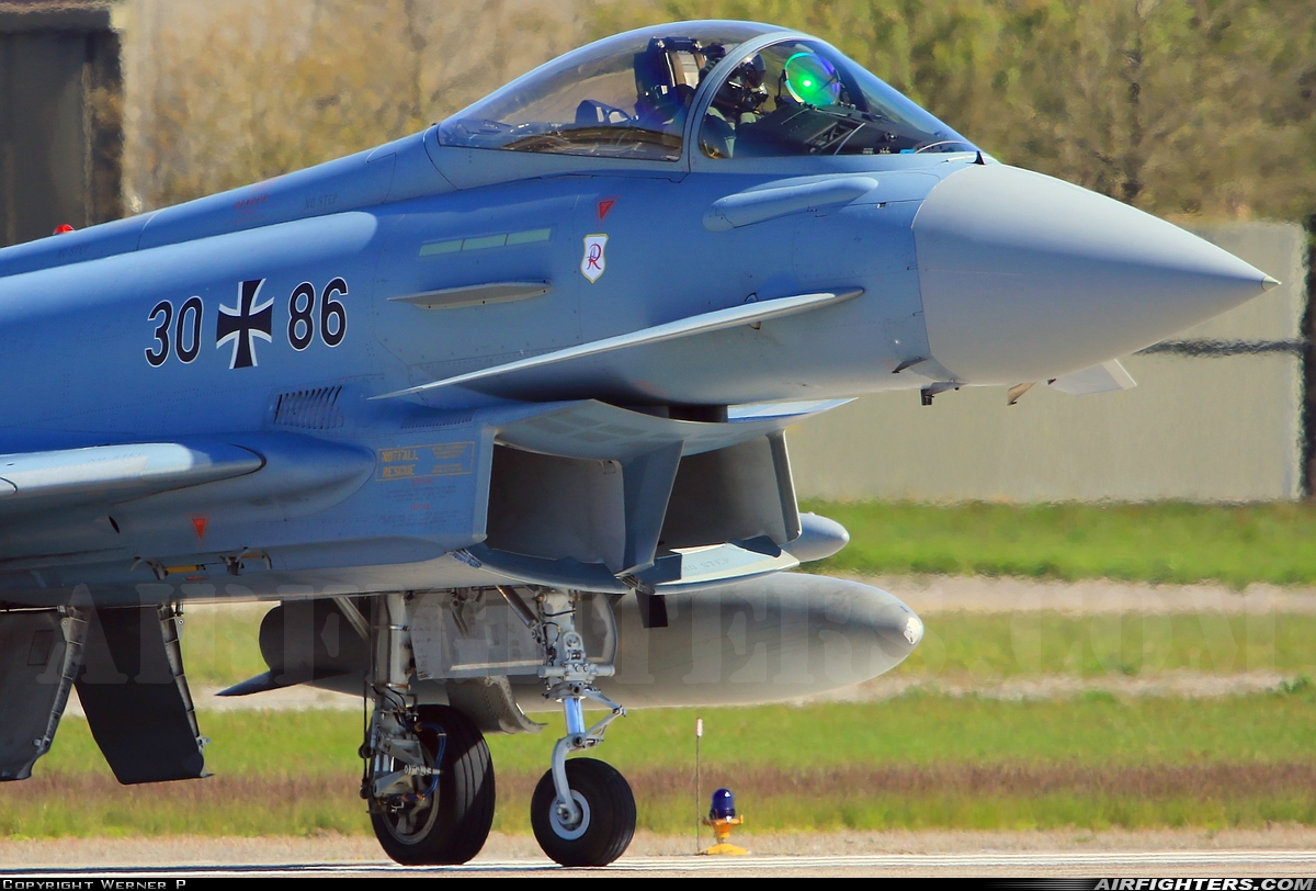 Germany - Air Force Eurofighter EF-2000 Typhoon S 30+86 at Wittmundhafen (Wittmund) (ETNT), Germany