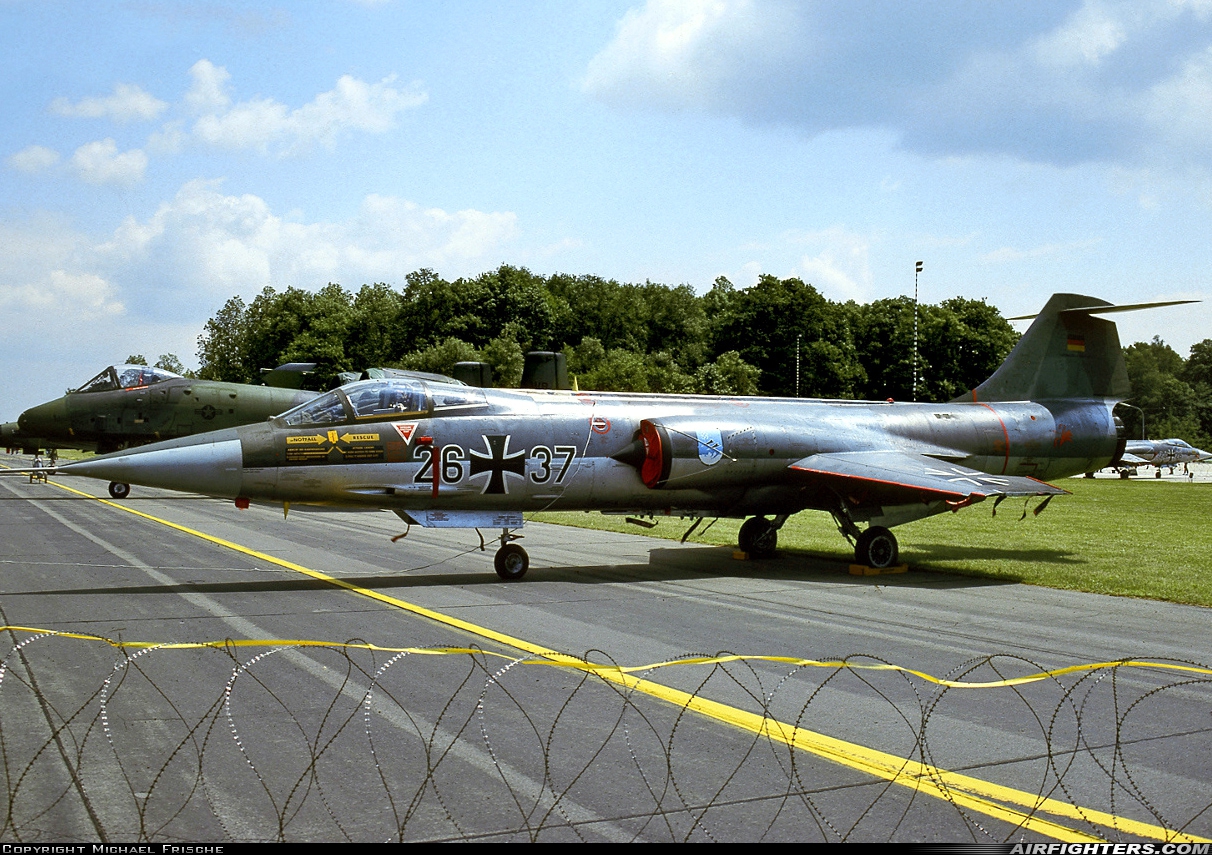 Germany - Air Force Lockheed F-104G Starfighter 26+37 at Norvenich (ETNN), Germany