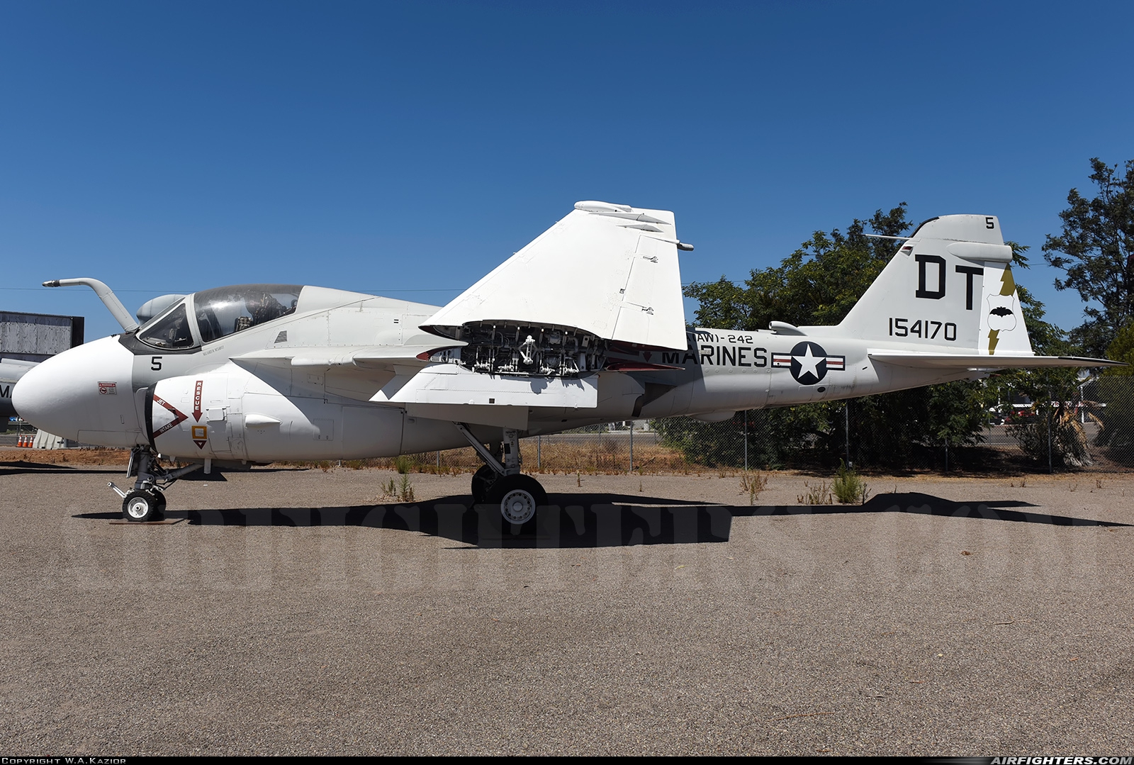 USA - Marines Grumman A-6E Intruder (G-128) 154170 at San Diego - Miramar MCAS (NAS) / Mitscher Field (NKX / KNKX), USA