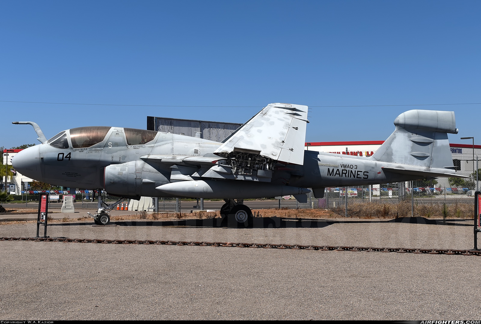 USA - Navy Grumman EA-6B Prowler (G-128) 161882 at San Diego - Miramar MCAS (NAS) / Mitscher Field (NKX / KNKX), USA